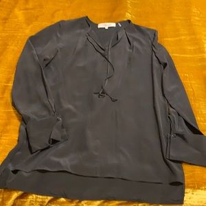 Black DVF Silk Tunic